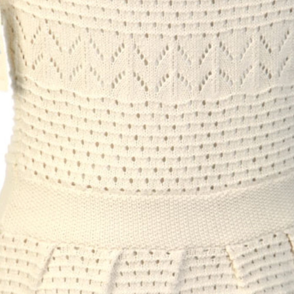 NWT Jessica Simpson Casual White  Knit Summer Dress size S - Picture 2 of 5